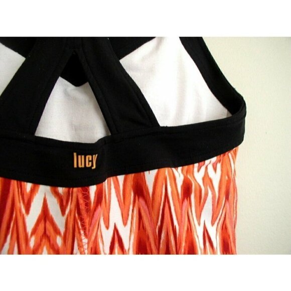 Lucy Activewear Womens Ikat Athletic Tank Top - Picture 7 of 8
